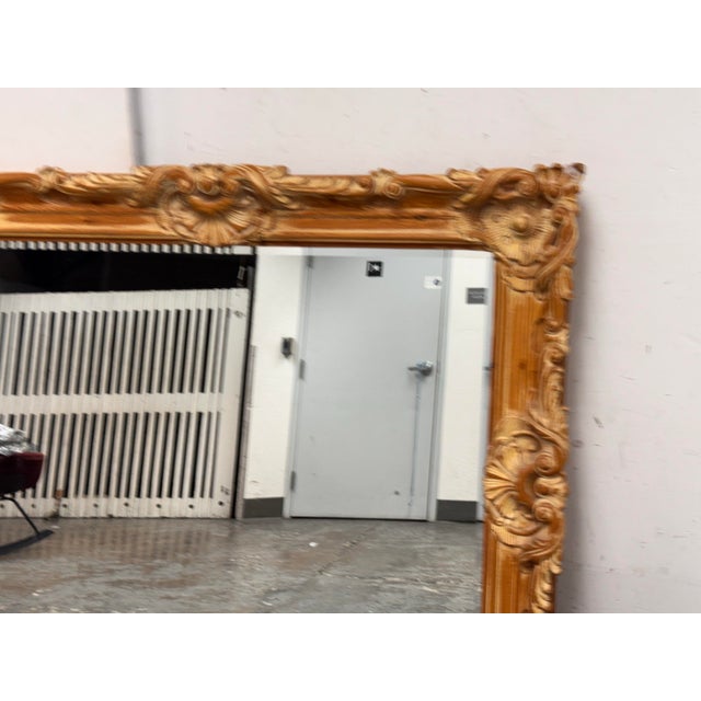 Late 20th Century Neoclassical Empire Style Wall Mirror For Sale - Image 5 of 11
