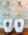 Mid-Century Chinoiserie Powder Blue Double Happiness Ginger Jar Lamps - A Pair For Sale - Image 14 of 14