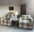 Mid-Century Modern Re-Upholstered Plaid Cube Lounge Chairs, a Pair For Sale - Image 3 of 18