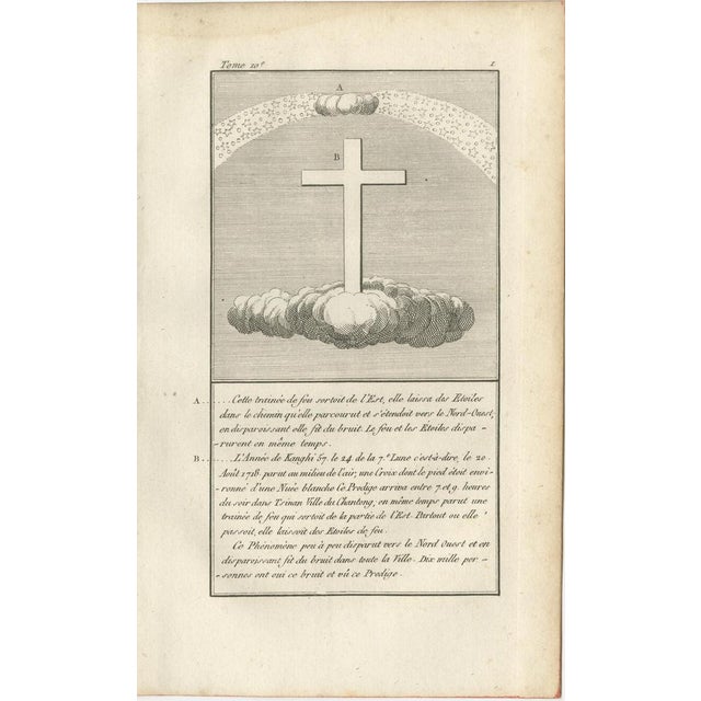 This remarkable set of four antique engravings records extraordinary celestial phenomena observed in China in the early...