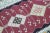 1980s Mid-Century Burgundy Flamestich Kilim Rug For Sale - Image 11 of 13