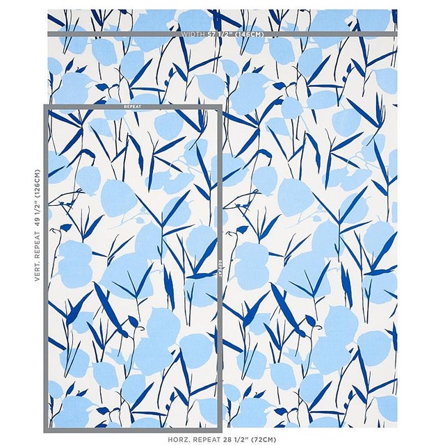 Joan is an allover floral that features loose, stylized blooms with a slightly retro vibe and a glazed effect for a hint...