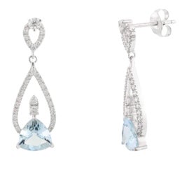 Example of Aqua Earrings