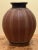 1980s Kenneth Allen Fine Stoneware Pottery Vase Scraffrito Design 11" Signed & Dated For Sale - Image 11 of 15
