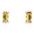 14k Yellow Gold Citrine Pearl Earclips For Sale