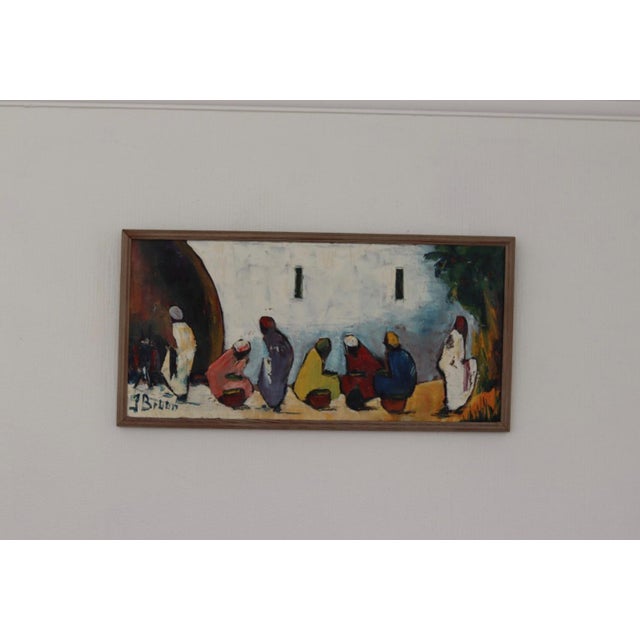 Jörgen Bruun, Ulema, 1960s, Oil on Canvas, Framed For Sale - Image 7 of 18