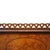 Royal Furniture Robert W. Irwin Flame Mahogany Banded Octogonal Book Stand C1920 For Sale - Image 10 of 12
