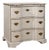 Danish Mid 18th Century Three-Drawer Painted Wood Commode with Serpentine Front For Sale
