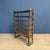 Wooden Workshop Rack with Cast Iron Wheels For Sale - Image 15 of 18