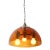 1970s Mid Century Modern Dome Hanging Swag Light for Ceiling - Rewired For Sale