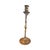 Antique Polish Brass Five-Light Shabbat Candelabra For Sale - Image 4 of 12