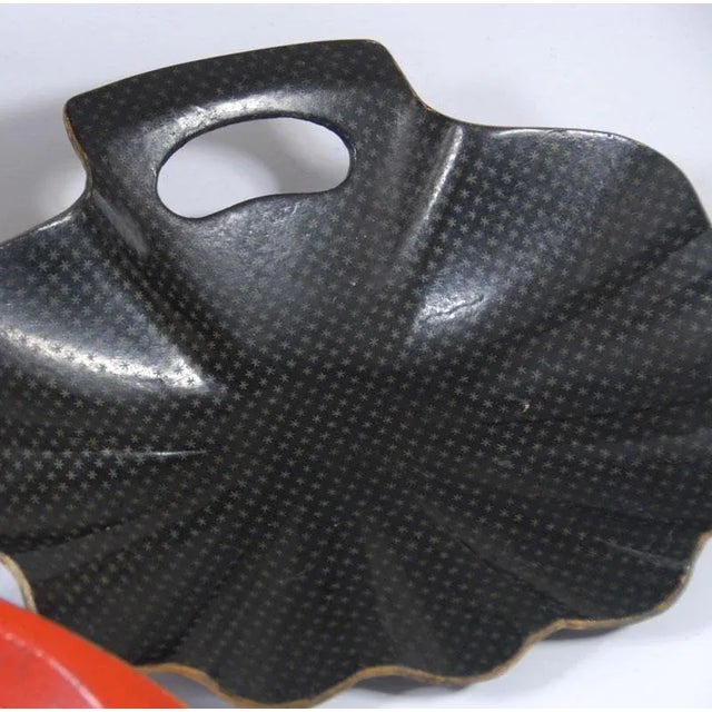 Antique French Decorative Paper Mache Items, Set of 4 For Sale - Image 8 of 9