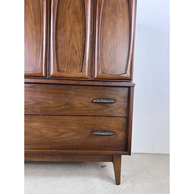 Mid Century Modern Gentleman's Chest With Brass Hardware Chairish