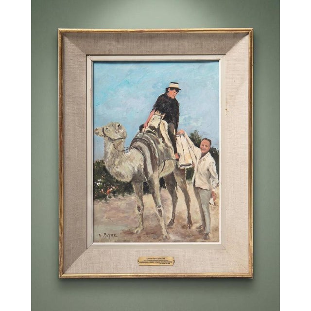 R. Peyre, Cannes Film Festival, 1964, Oil Painting on Canvas, Framed For Sale - Image 11 of 11