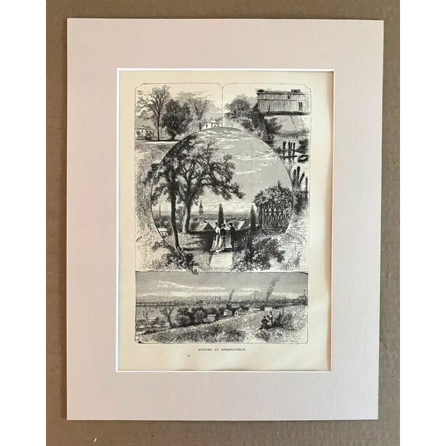 Up for sale is this beautiful antique print from Volume II of "Picturesque America", a two-volume set of books describing...