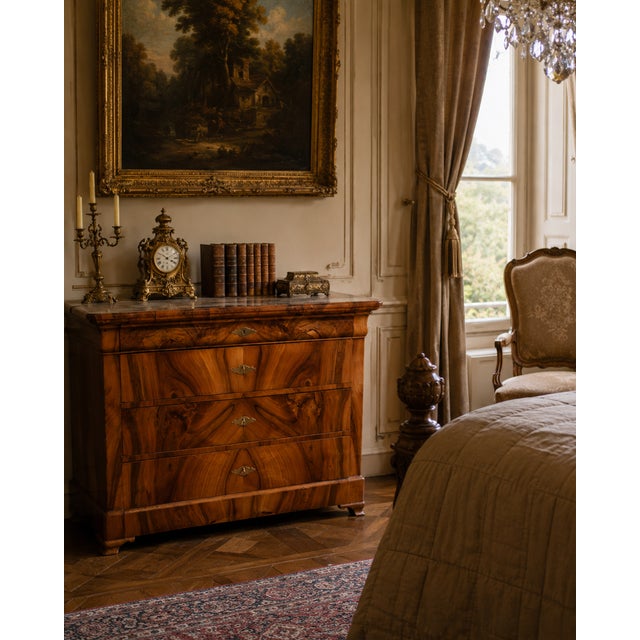Biedermeier Chest of Drawers, 1890s For Sale - Image 3 of 10