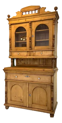 Antique Gründerzeit Kitchen Sideboard