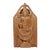 Mid Century Statue Tirupati Vishnu Narayana Wood South India Vishnu Hardwood Large Antique Statue Indian Hindu Mysore For Sale