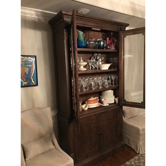 Restoration Hardware St. James Collection Glass Double Door Sideboard