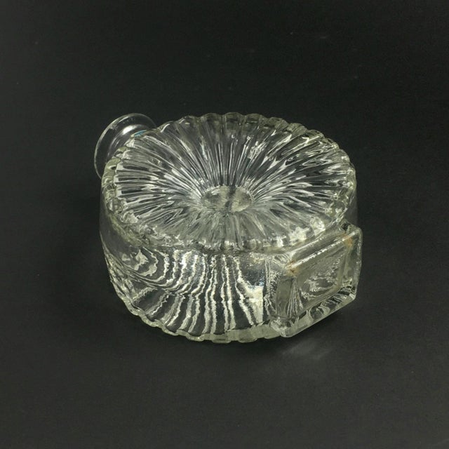 Glass Mid-Century Aurinkopullo (Sunflower) Series Glass Vase by Helena Tynell for Riihimäki Lasi, Finland, 1960s For Sale - Image 7 of 9