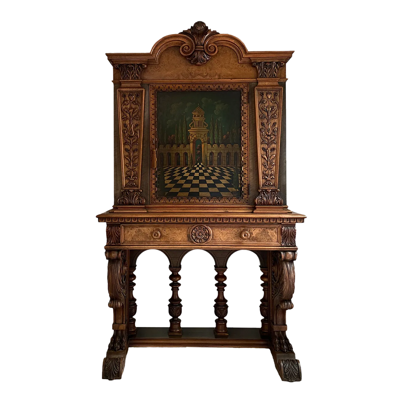 Early 20th Century Italian Renaissance Revival Cabinet | Chairish, image size:1372x1372