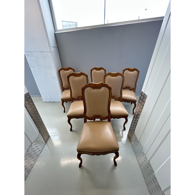 Brown Cream Dining Chair from Minton & Spidell For Sale - Image 8 of 10