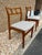 Brown Late 20th Century D-Scan Set of Four Mid Century Teak Dining Chairs For Sale - Image 8 of 10