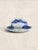 Antique English Mason Blue-and-White Transferware Gravy Boat and Stand For Sale In Tampa - Image 6 of 7