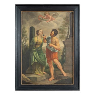 The Martyrdom of Saint Apollonia, 18th Century, Oil on Canvas For Sale