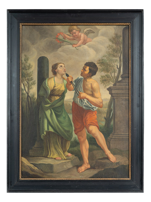 The Martyrdom of Saint Apollonia, 18th Century, Oil on Canvas