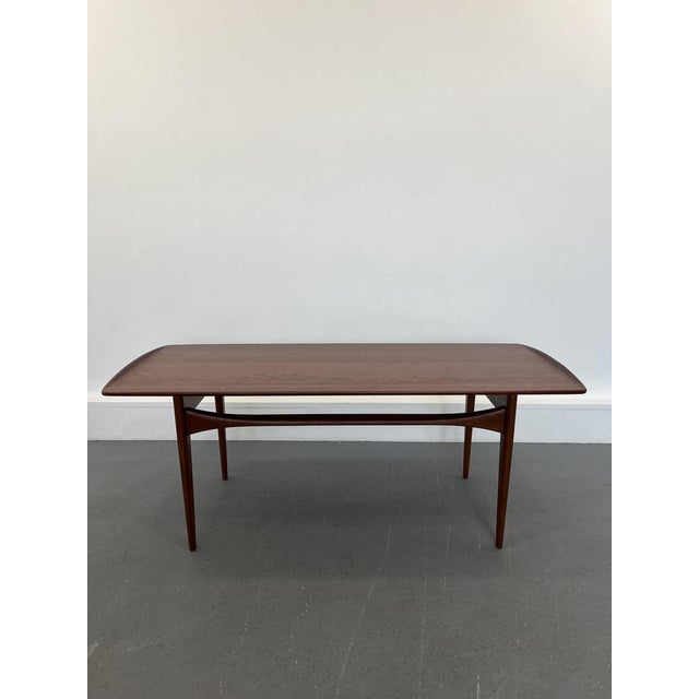 Teak Coffee Table by Tove and Edvard Kindt-Larsen for France & Son, Denmark, 1970s For Sale - Image 3 of 16