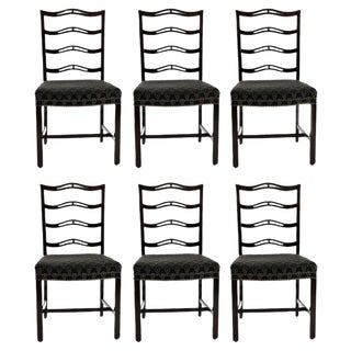 Fully Restored Dining Chairs by Georg Kofoed for Georg Kofoeds Møbeletablissement, 1930s, Set of 6 For Sale