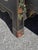 Vintage Chinese Asian Black Lacquer Chinoiserie Cabinet Storage Side Table #1of2 For Sale - Image 16 of 18