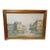 1970s Caroline Burnett Impressionist Painting With a Gilt Custom Frame For Sale