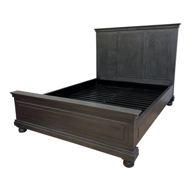 Queen Size Restoration Hardware Annecy MetalWrapped Bed Chairish