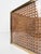 Acrylic Glass, Cane and Brass Cachepot Planter in the style of Dior Home, 1970s For Sale - Image 10 of 16