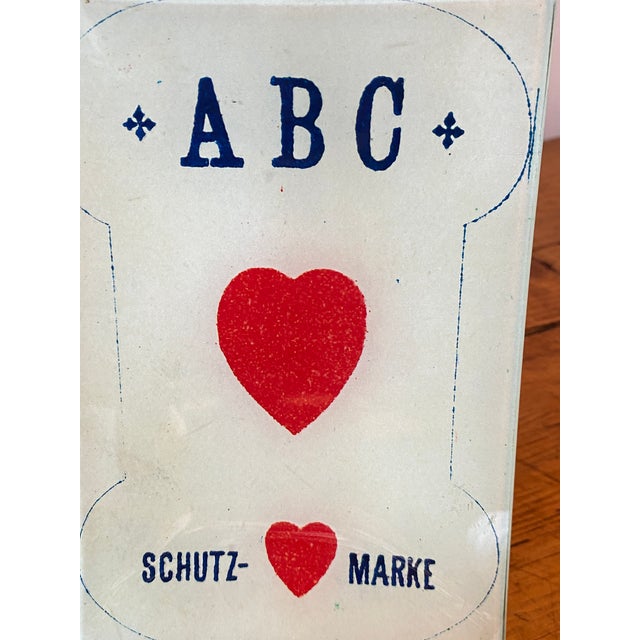 Boho Chic John Derian Decoupaged Mini Tray, Abc Heart Schutz-Marke, Signed For Sale - Image 3 of 6