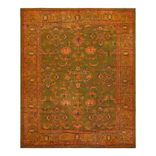 Nazmiyal Collection Antique Turkish Oushak Rug For Sale