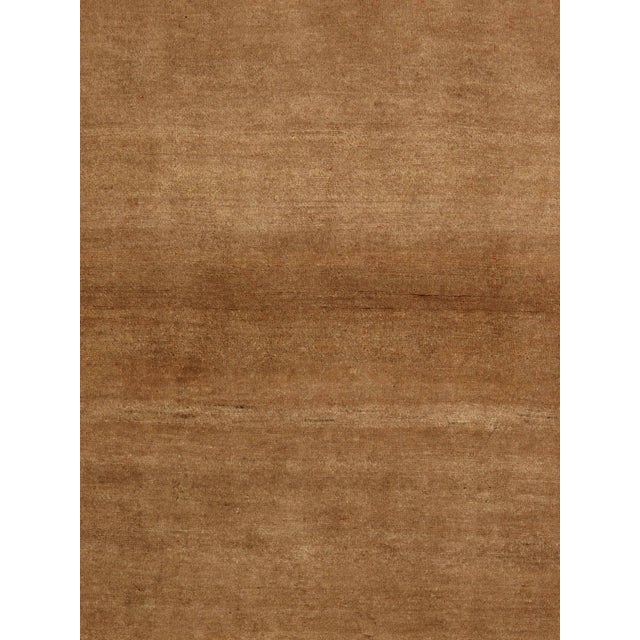 Contemporary Vintage Hand-Knotted Persian Gabbeh Rug 3'9" X 5'7" For Sale - Image 3 of 4