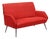 Vintage Sofa in Fabric, 1960s For Sale