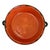 Orange French 19th Century Haute-Savoie Pottery Tian Bowl For Sale - Image 8 of 8