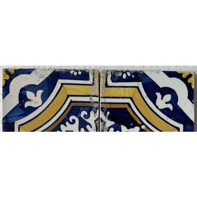 Earthenware Tiles, 1800s, Set of 24 For Sale - Image 6 of 8