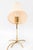 Metal Table Lamp with Fabric Shade by Rupert Nikoll, Vienna, Austria, 1950s For Sale - Image 7 of 18