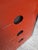 Mid-Century Modern Como Bedside Tables MB3 Model in Red Lacquer and Burnished Brass by Luigi Caccia Dominioni for Azucena, 1970s, Set of 2 For Sale - Image 3 of 9