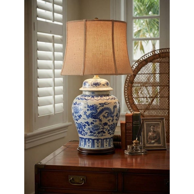 A generously scaled lined burlap‑textured drum lampshade, perfect for adding warm, natural texture to classic, coastal,...