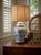 A generously scaled lined burlap‑textured drum lampshade, perfect for adding warm, natural texture to classic, coastal,...