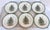 Late 20th Century Spode Christmas Tree Dinner Plates - Set of 6 For Sale In Dallas - Image 6 of 8