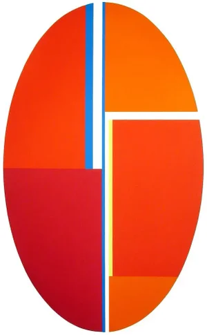 1980s Ilya Bolotowsky "Untitled" Lincoln Center Original Print