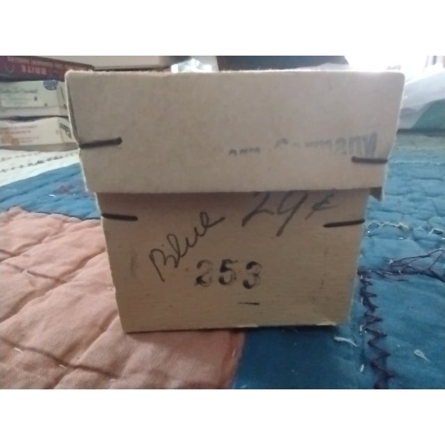 Mid Century Glass Christmas Tree Topper For Sale - Image 6 of 7