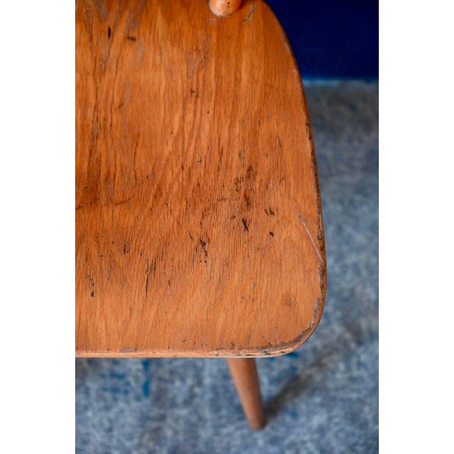 Scandinavian Beech Chairs, Set of 4 For Sale - Image 4 of 12